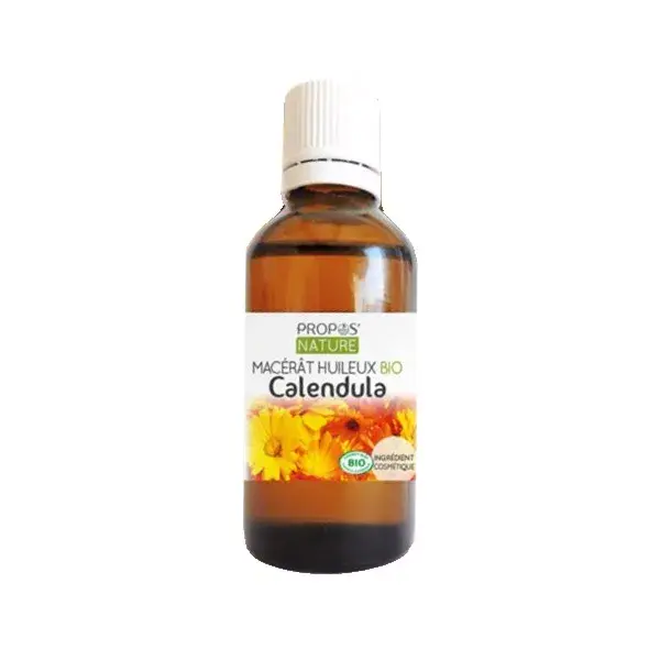Óleo de Calêndula Orgânico Macerado para Aromaterapia Propos' Nature 50ml