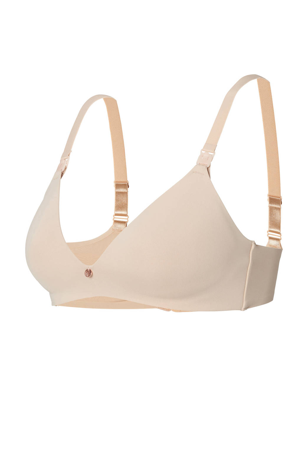 Fantastische voedingsbhnaadloze voedingsbh lichtbeige