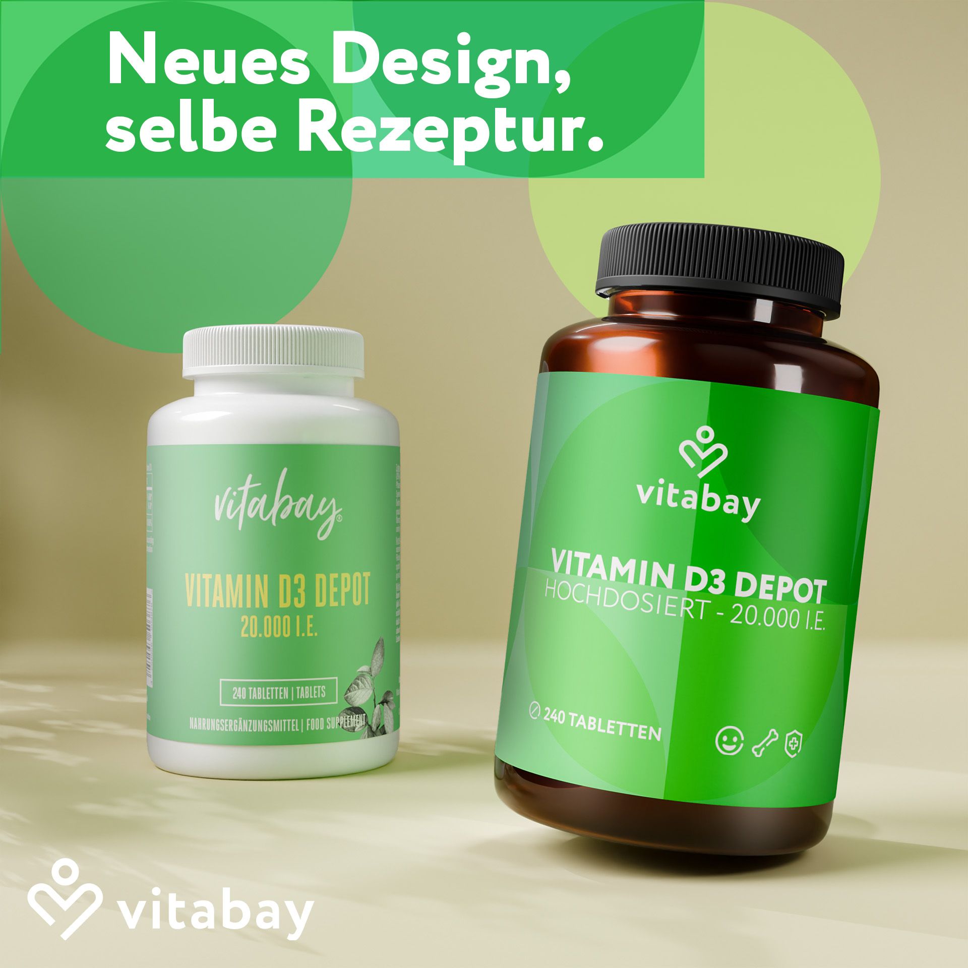 Vitabay Vitamin D3 Depot 20.000 I.E.