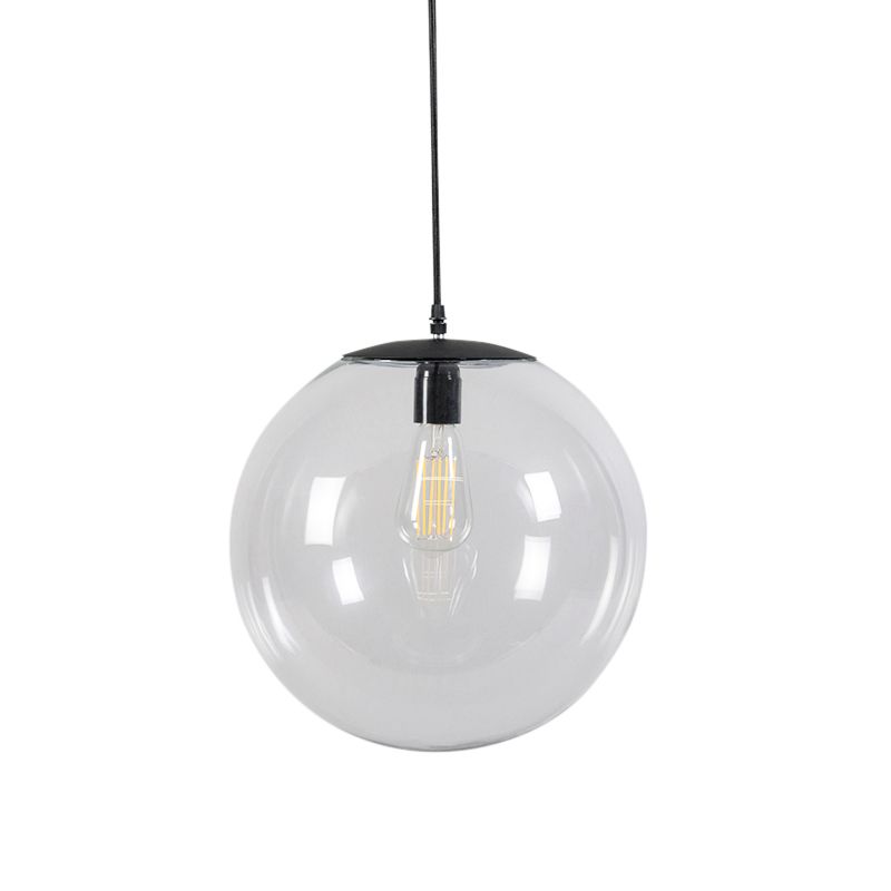 Moderne hanglamp transparant 35 cm - Pallon