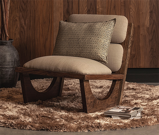 Woood Teppich »Praline« 200 cm, nougat