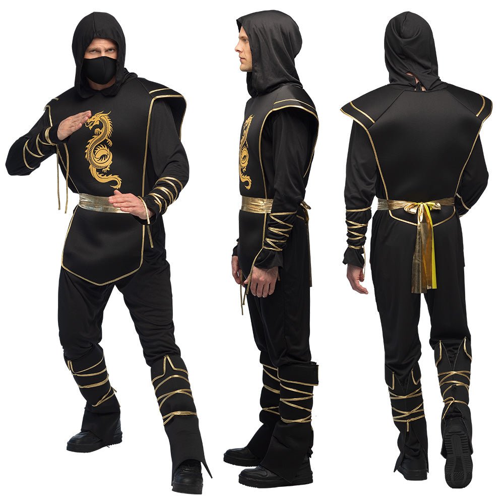 Ninja Pak Zwart Goud Heren