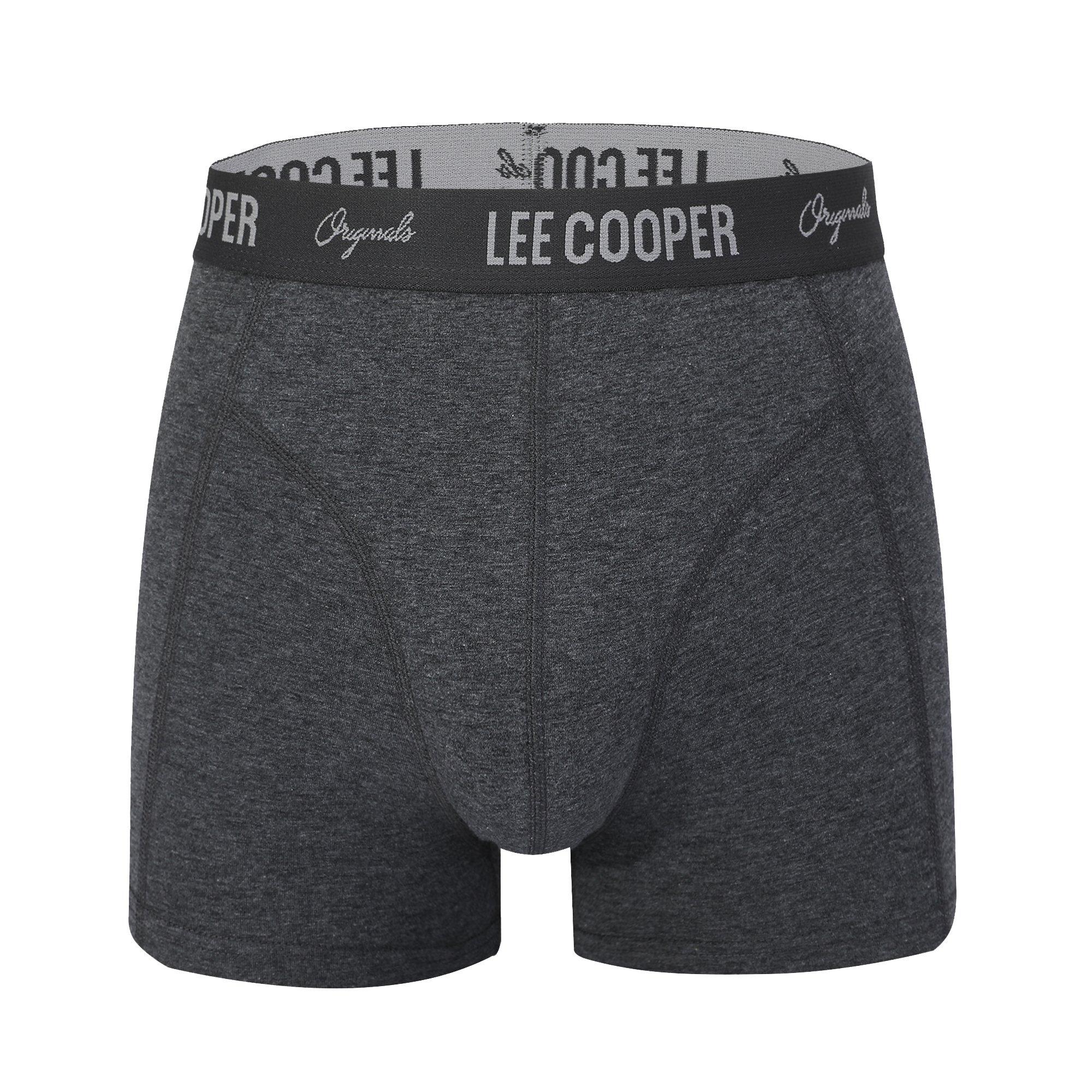 Lee Cooper Essential Mens Boxer Trunk 5-Pack