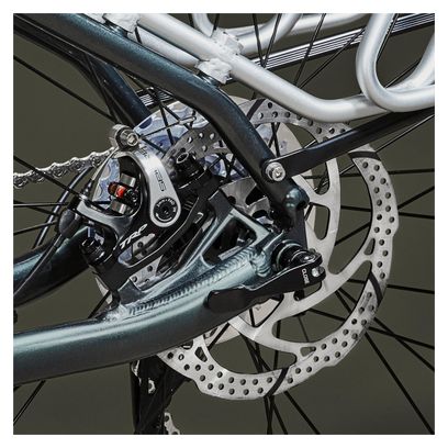 Vélo de Voyage Riverside Touring 900 Shimano XT 10V 700mm Gris / Vert Foncé