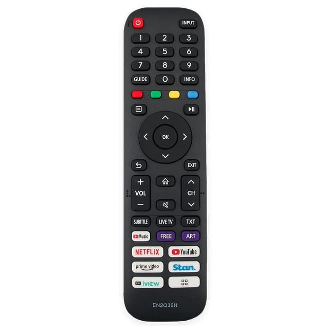 TV fjernbetjening Erstatning for EN2Q30H Til Hisense TV