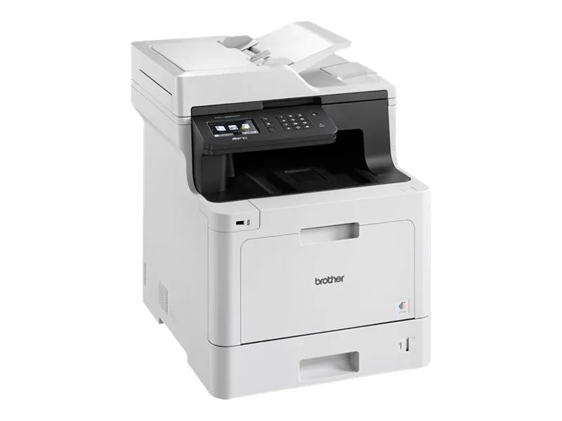 Brother MFC-L8690CDW - Multifunktionsprinter - farve - laser - 215.9 x 355.6 mm (original) - A4/Legal (medie) - op til 31 spm (kopiering) - op til 31 spm (udskriver) - 300 ark - 33.6 Kbps - USB 2.0, Gigabit LAN, Wi-Fi(n), USB vært