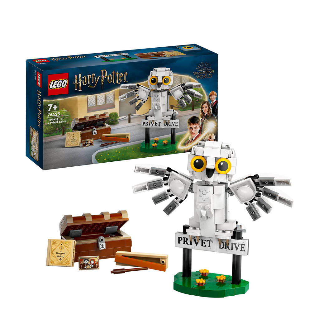 Leuke set met herkenbare onderdelen en karaktersHedwig bij Ligusterlaan Rollenspellen Bouwpakket met Speelgoed Uil 76425