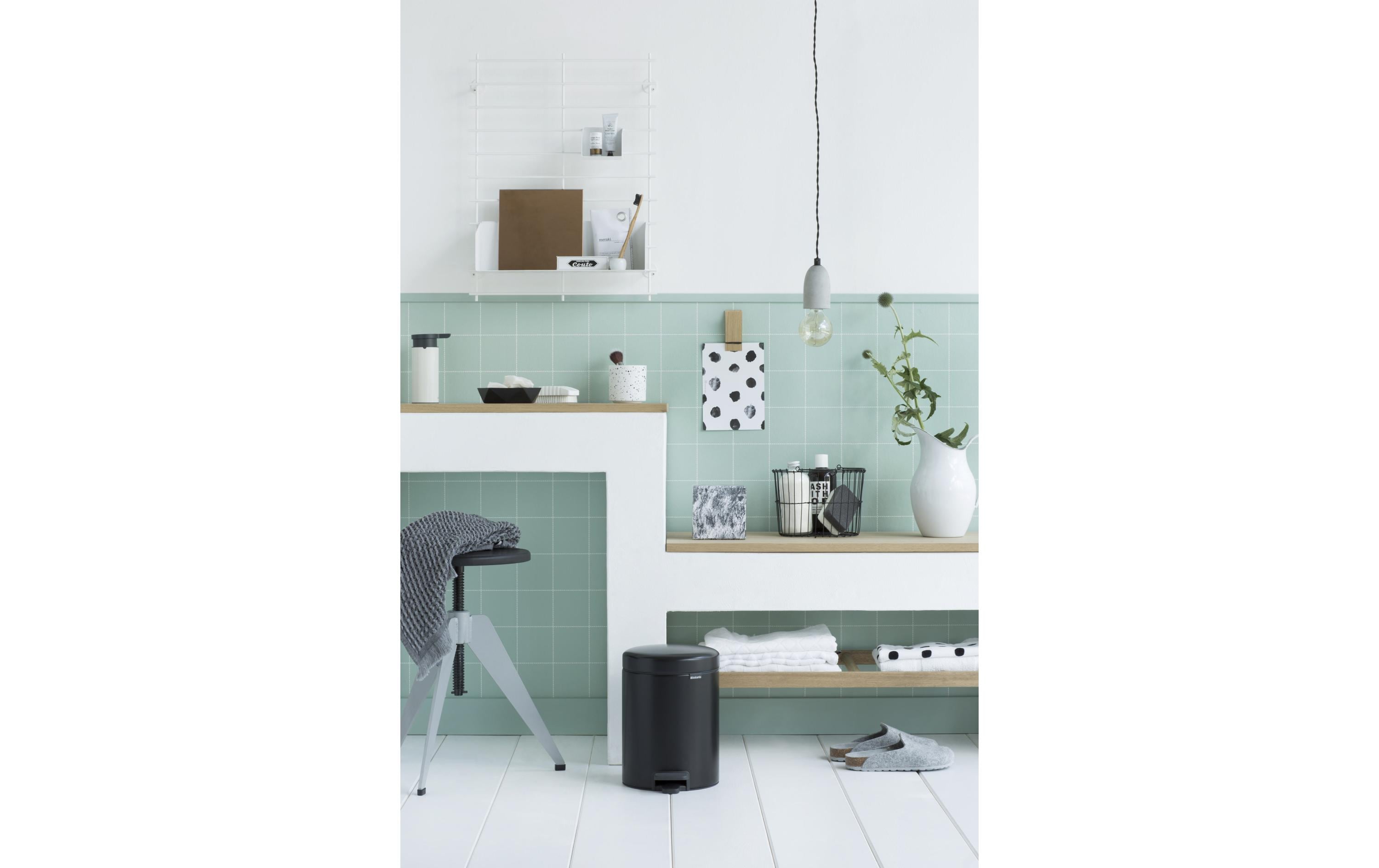 Kosmetikeimer NewIcon 5 l, Matt BlackTreteimer