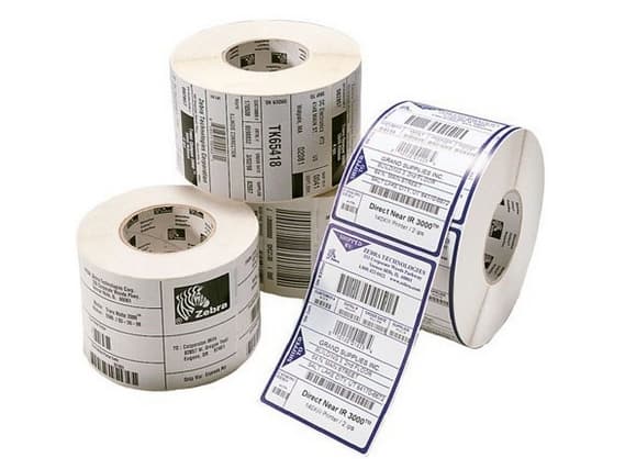 Zebra Z-Perform 1000T - Papir - selv-adhesiv - 100 x 60 mm 9000 etikett(er) (3 rull(er) x 3000) merkelapper