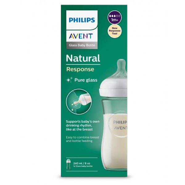 Philips Avent Biberão Natural Response Vidro 240ml