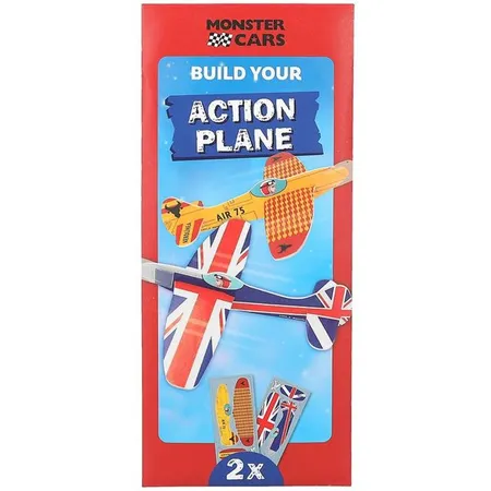 Depesche Monster Cars Build your Action Glider, 1 Packung, 6-fach sortiert