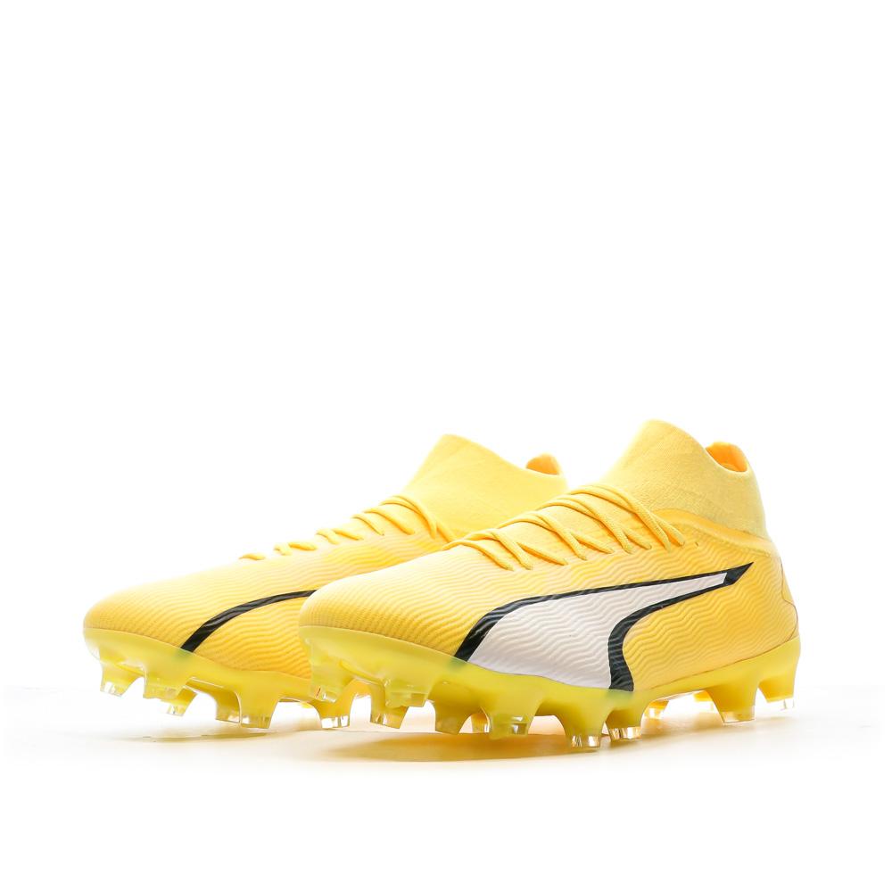 Puma Chaussures de Football Jaune/Blanc/Noir Homme Puma 107422