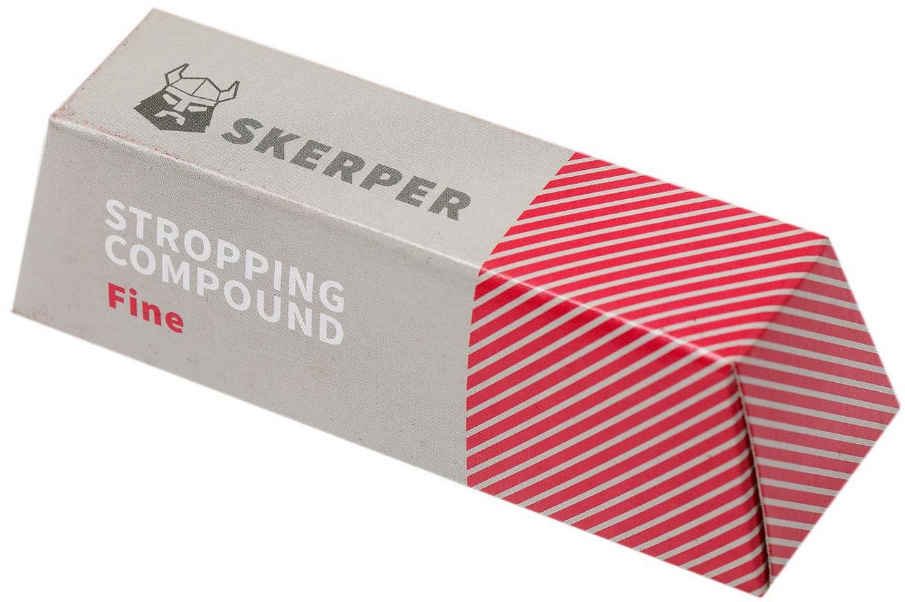 Skerper stropping compound rood, fijn