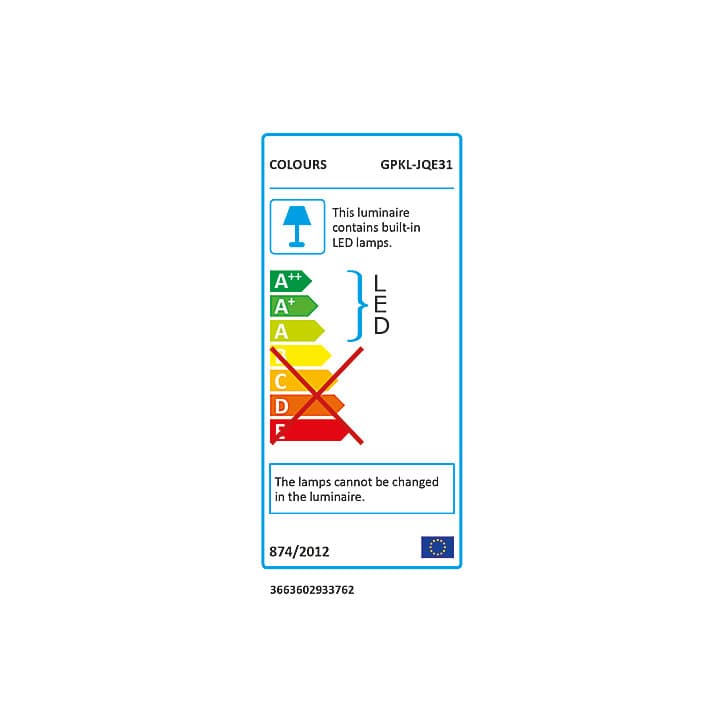 Spot de salle de bain Emera LED intégrée 480lm 7W IP44 variable GoodHome argent