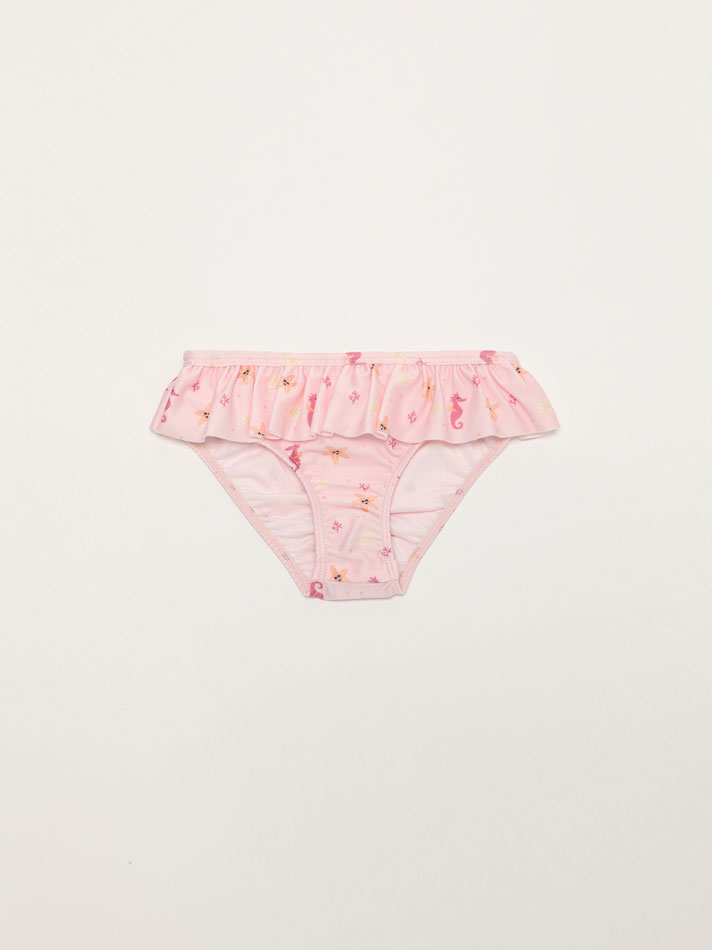 Conjunto com 2 maiôs combinando - Rosa Fluorescente