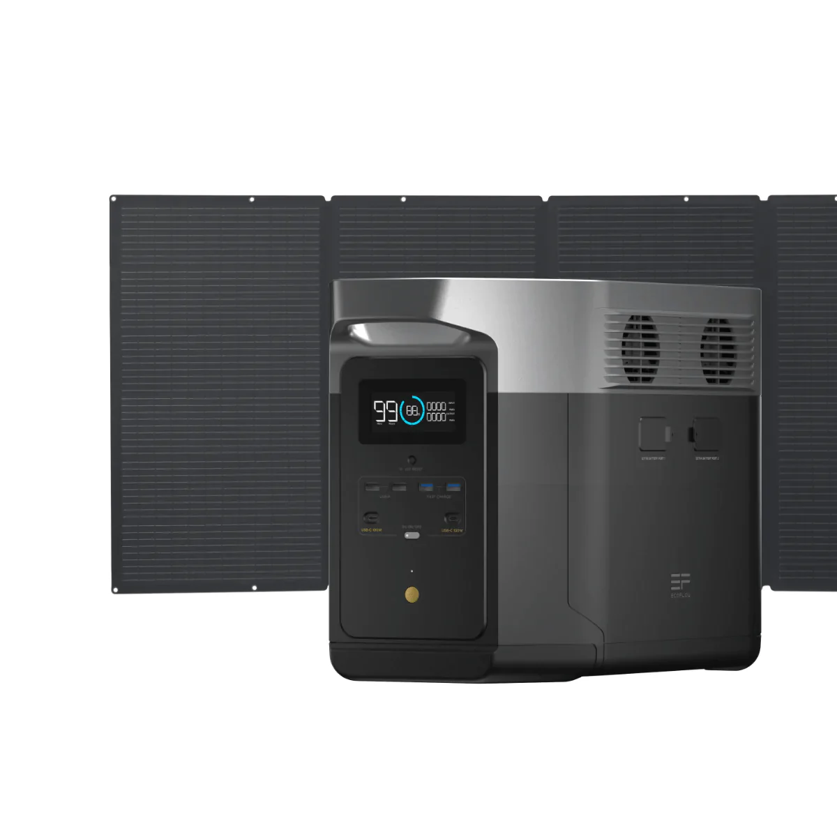 EcoFlow DELTA Max Solargenerator (Tragbarer PV400W)