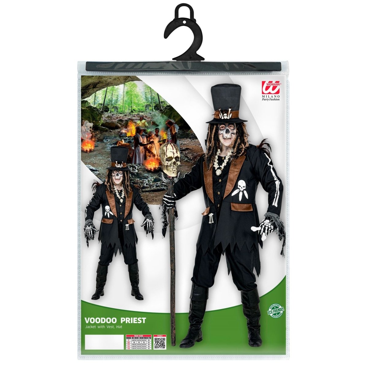 Halloween Kostuum Heren Voodoo 3 delig