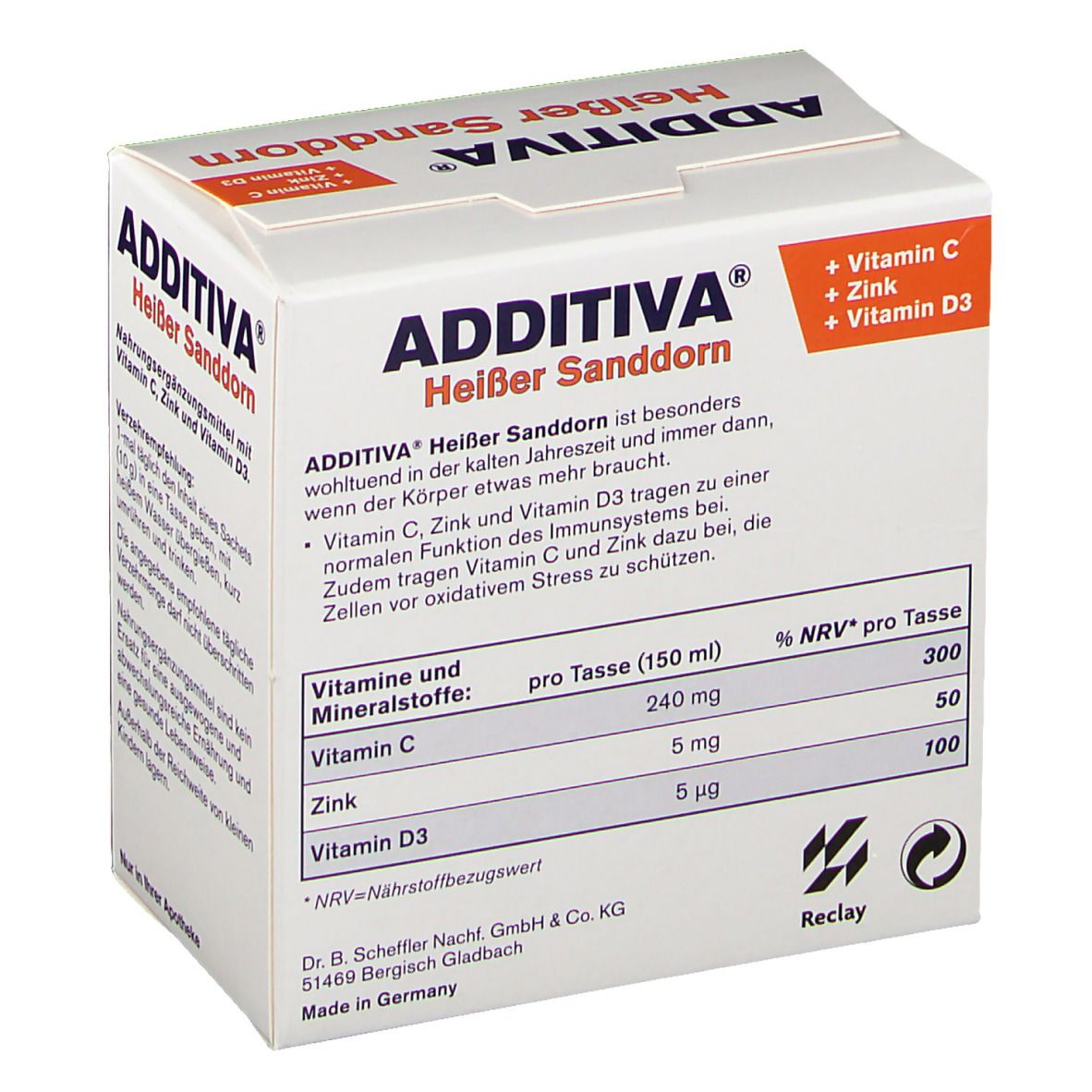 ADDITIVA® Heißer Sanddorn