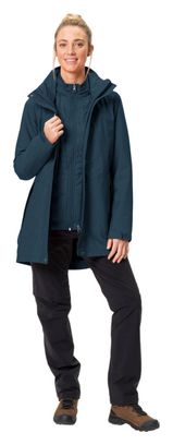 Parka 3-en-1 Femme Vaude Idris III Bleu
