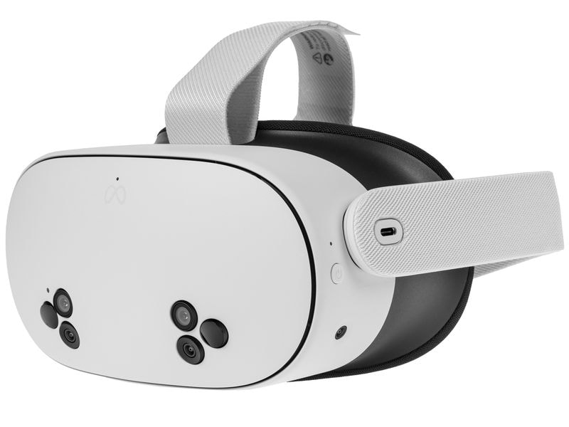 Meta VR-Headset Quest 3S 256 GB Mobiles VR-Headset inkl. zwei Touch-Controllern