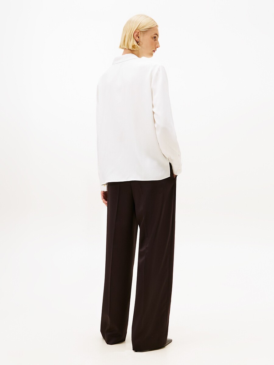 TOMMY HILFIGER<br>Camisa de viscose de manga comprida