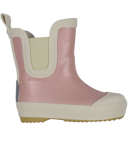 Mikk-Line Gummistiefel - Wellies Short Glitter - Woodrose