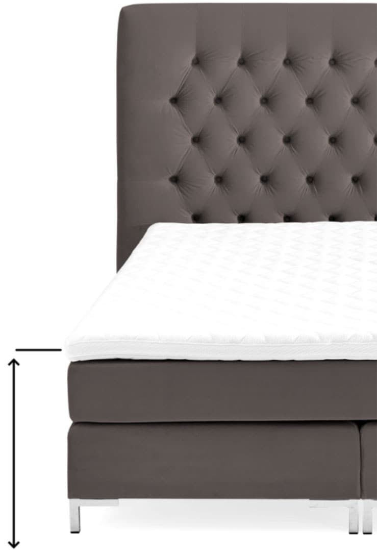 ATLANTIC home collection Boxbett »ARLA« mit Taschen-Federkernmatratze und Bettkasten