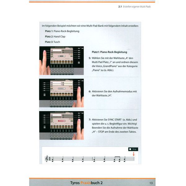 Keys Experts Verlag Tyros Praxis Buch 2