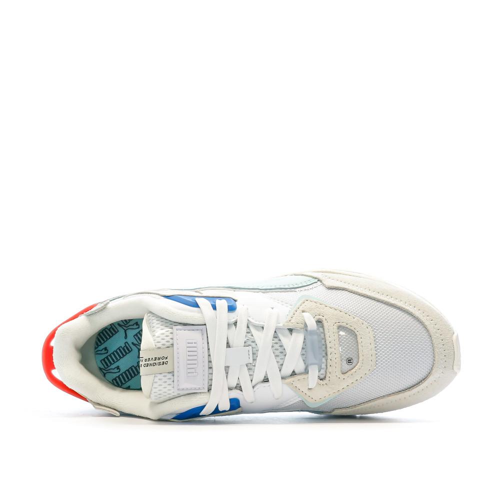 Puma Baskets Blanches/Gris Femme Puma Mirage