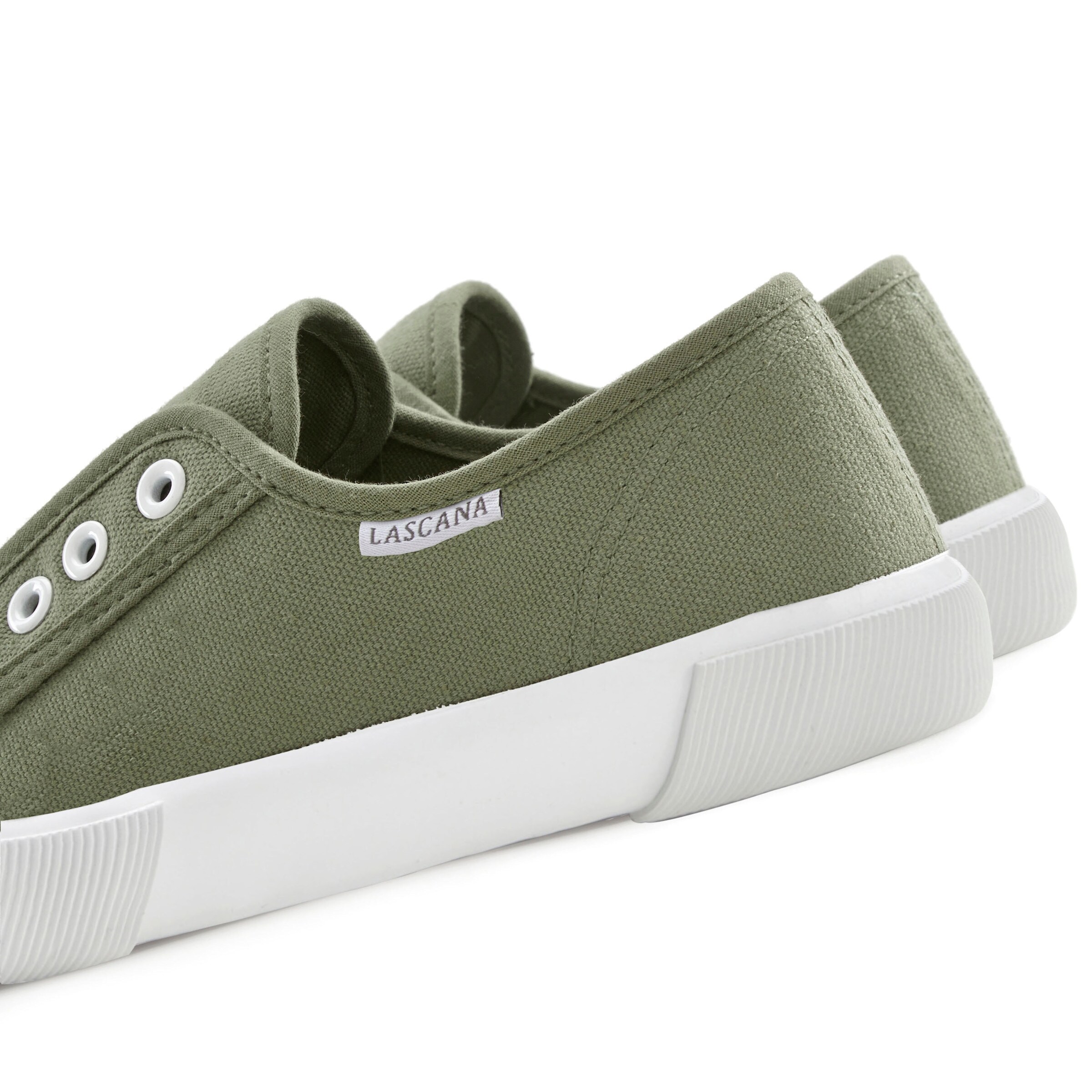 LASCANA Sneaker in olivgrün