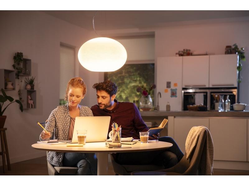Philips Hue White & Color Ambiance Flourish Pendelleuchte W Pendelleuchte mit integriertem LED Modul