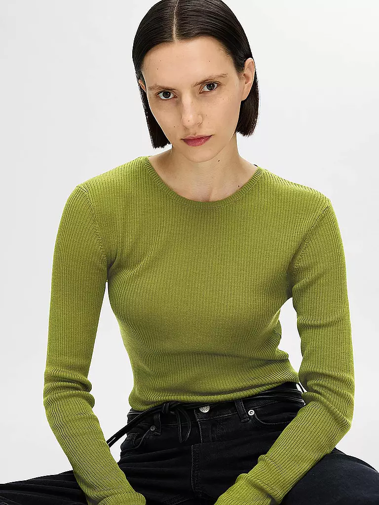 SELECTED FEMME Pullover  SLFNAJA olive
