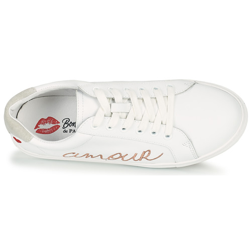 Bons baisers de Paname - SIMONE AMOUR BLANC ROSE GOLD - Blanc / Rose