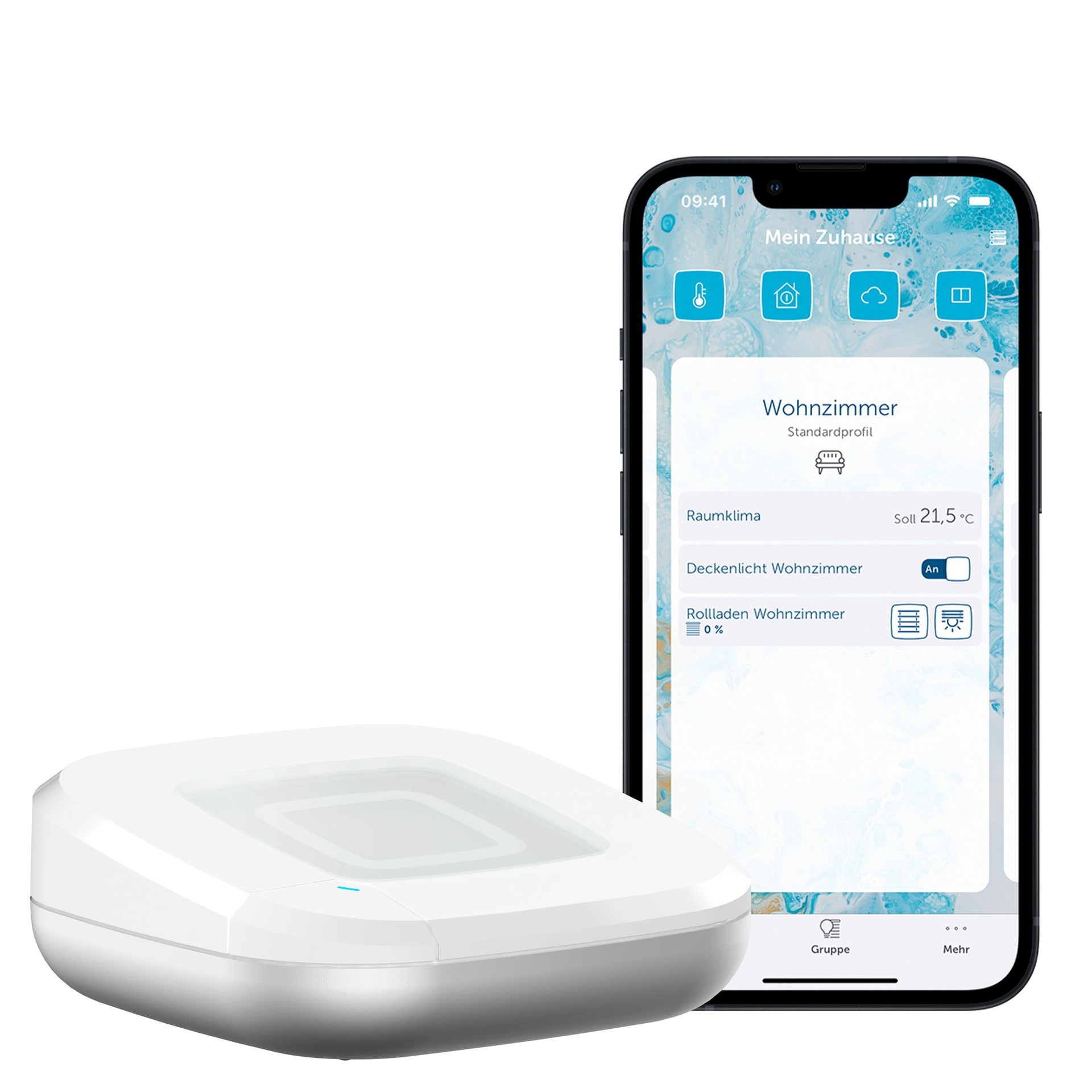 HomeMatic Smart-Home-Station »Access Point 2« AES 128-Verschlüsselung zwischen Geräten, App und Cloud