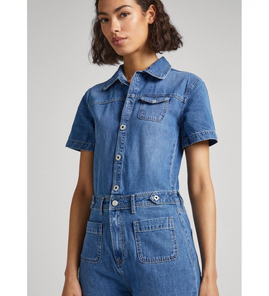 Macacão azul Evelyn da Pepe Jeans