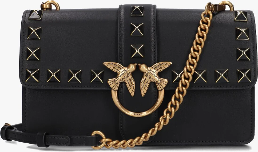 PINKO zwarte pinko schoudertas love one classic cl 2