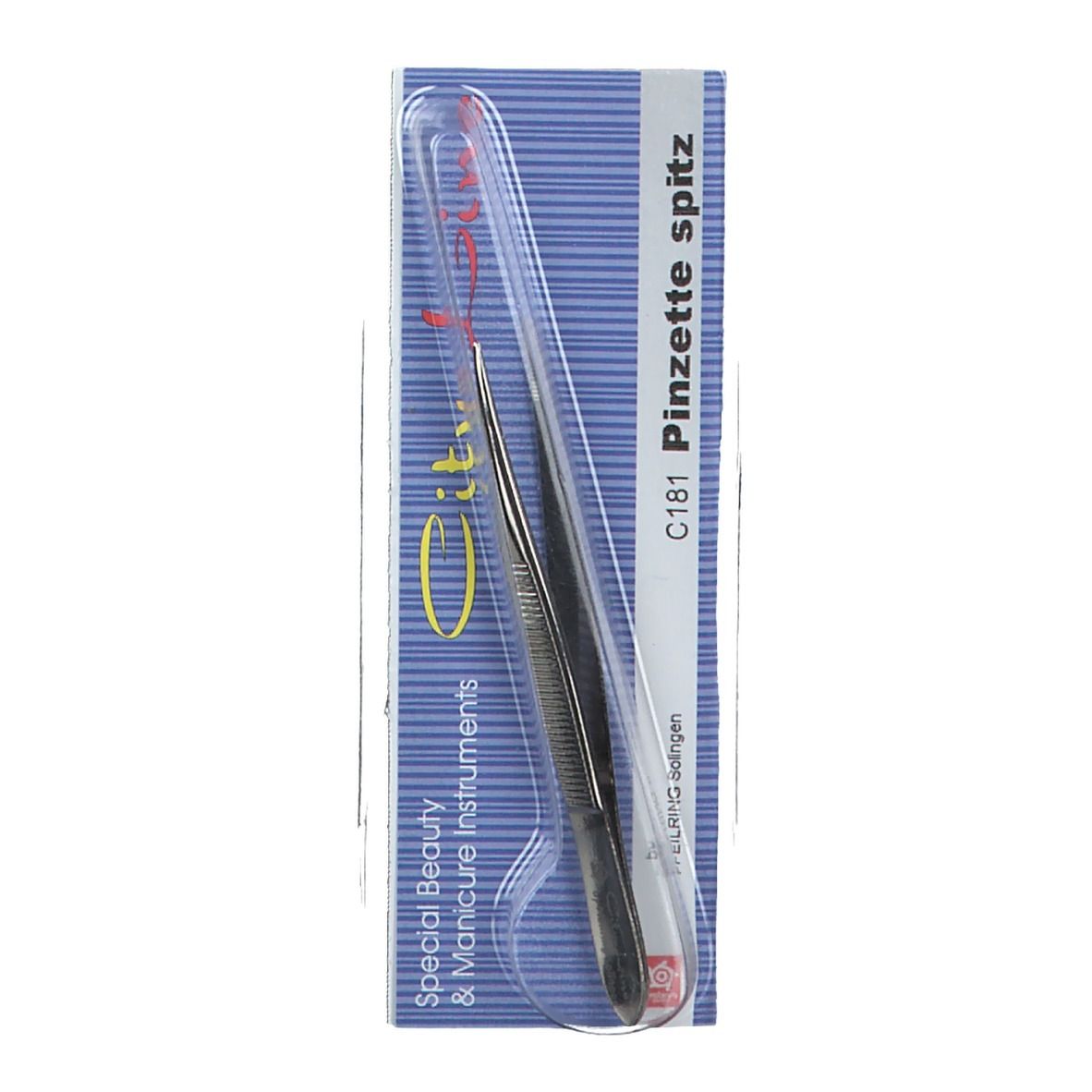 Pfeilring® Pinzette 8 cm spitz C181