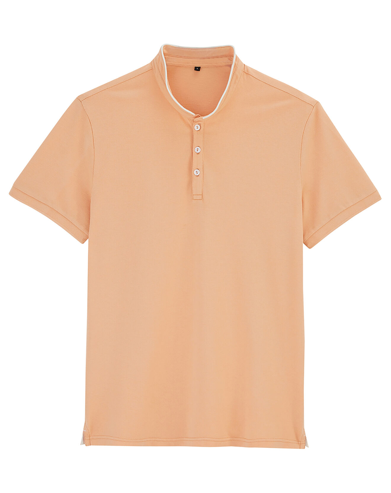 Cyrillus Polo en maille piquée Victor orange clair