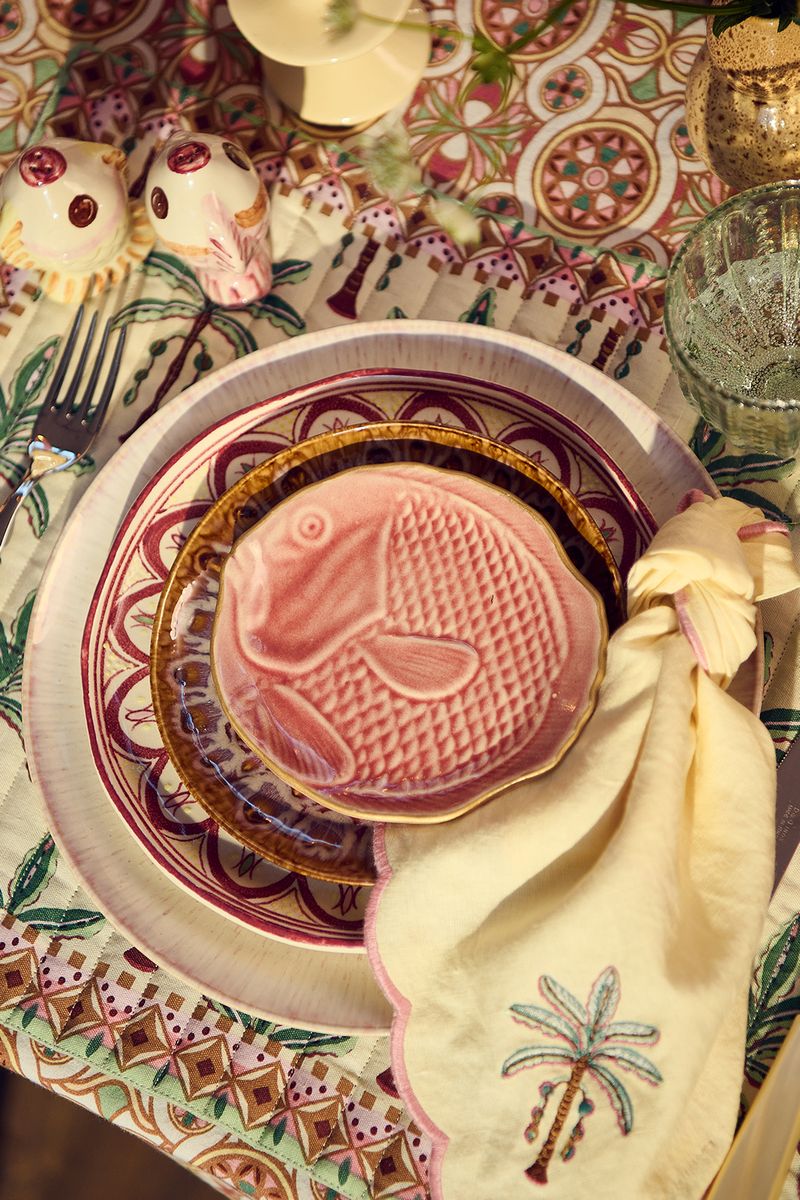 Sissy-Boy Multicolour placemats met palmbomen