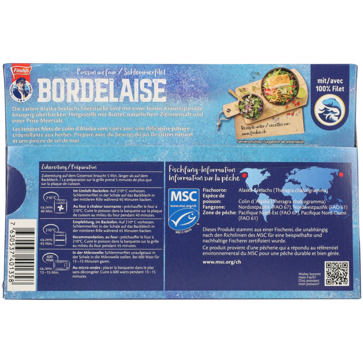 Findus Schlemmerfilet Bordelaise MSC