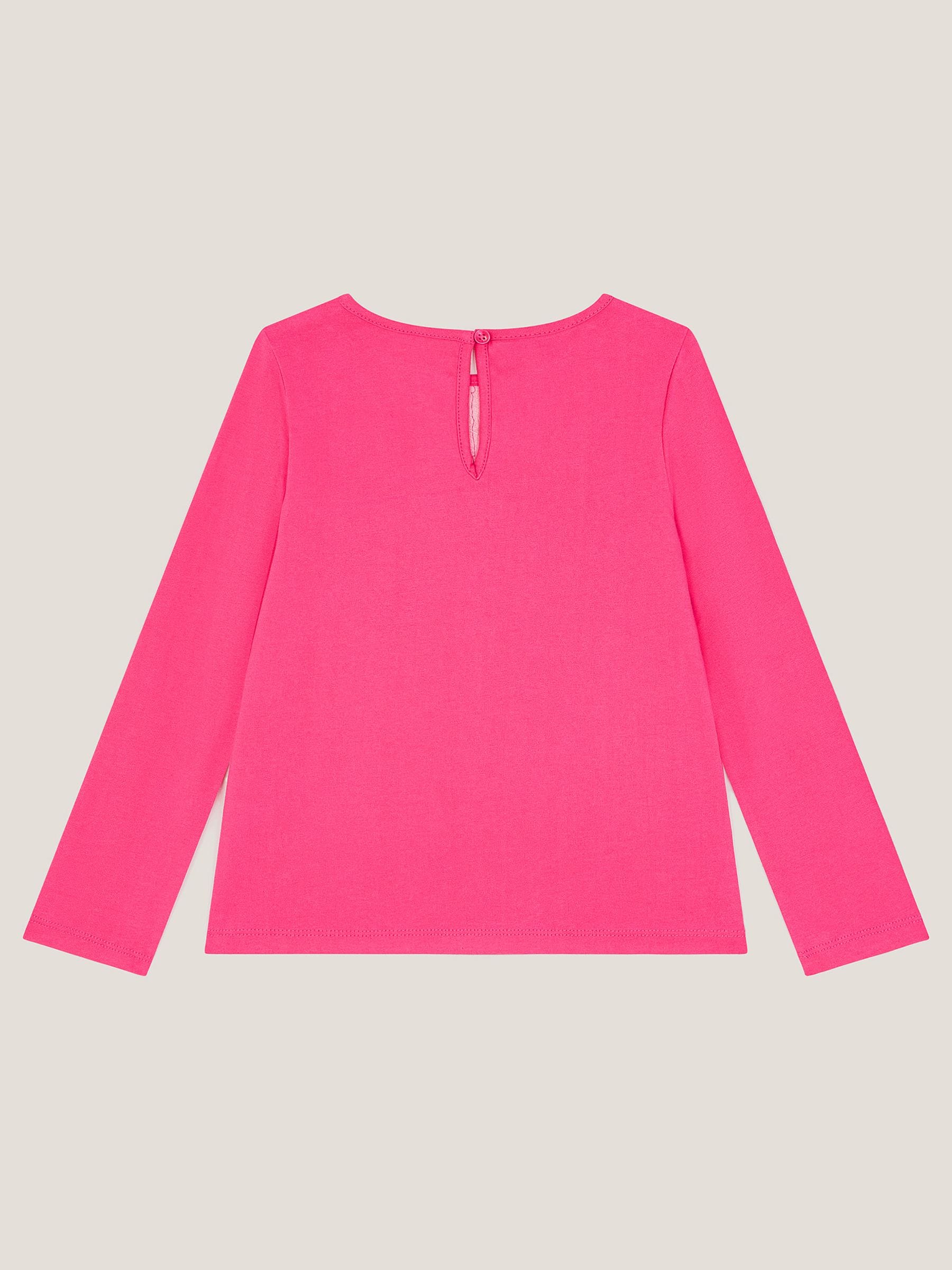 Monsoon Bow Appliqué Long Sleeve Top