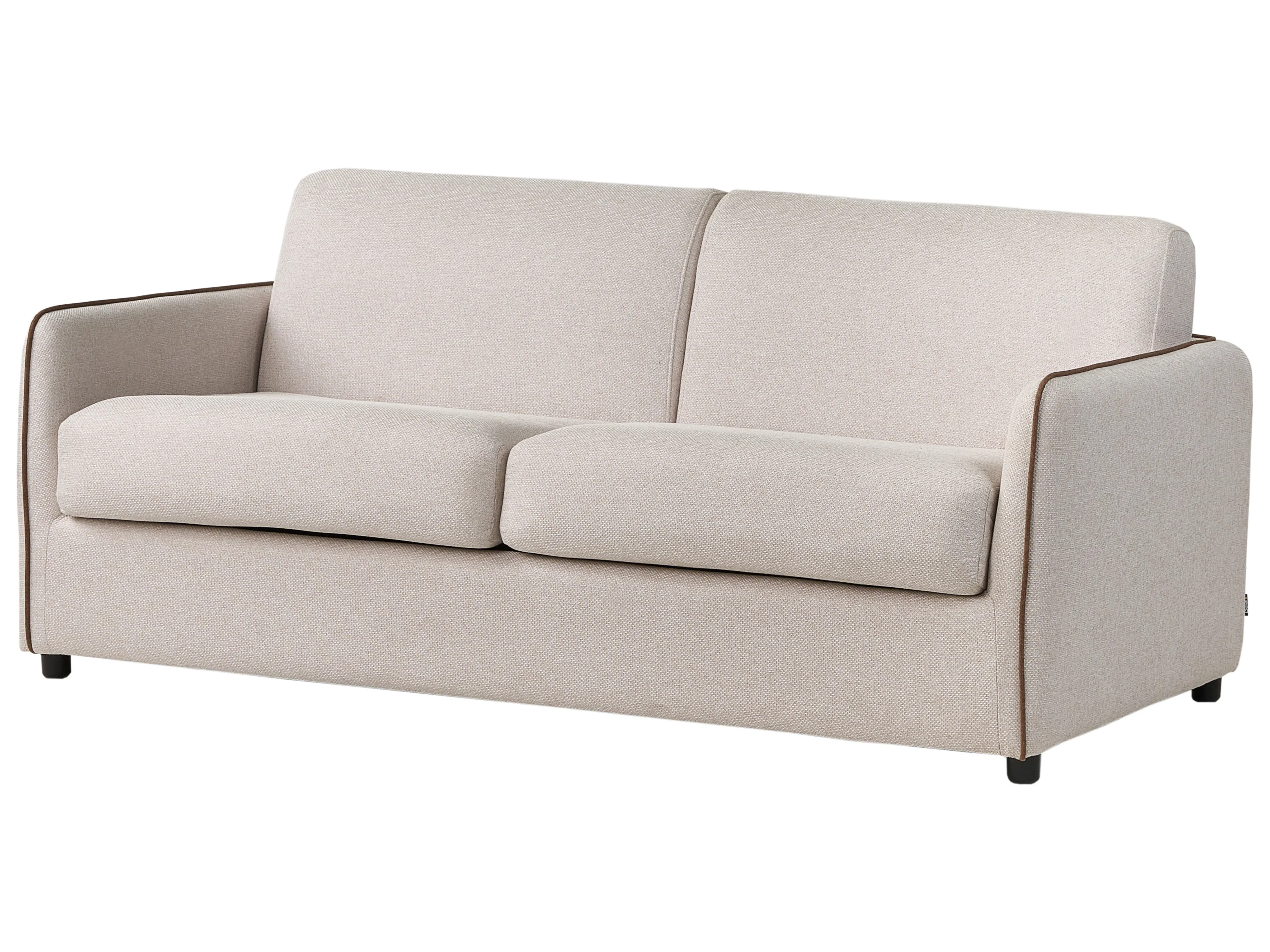 Slaapbank 2-zits ISHOJ Stof Lichtbeige