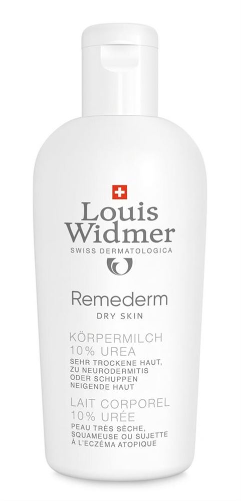 LOUIS WIDMER Remederm Körpermilch Milch 10% Urea parfumiert Fl 200 ml