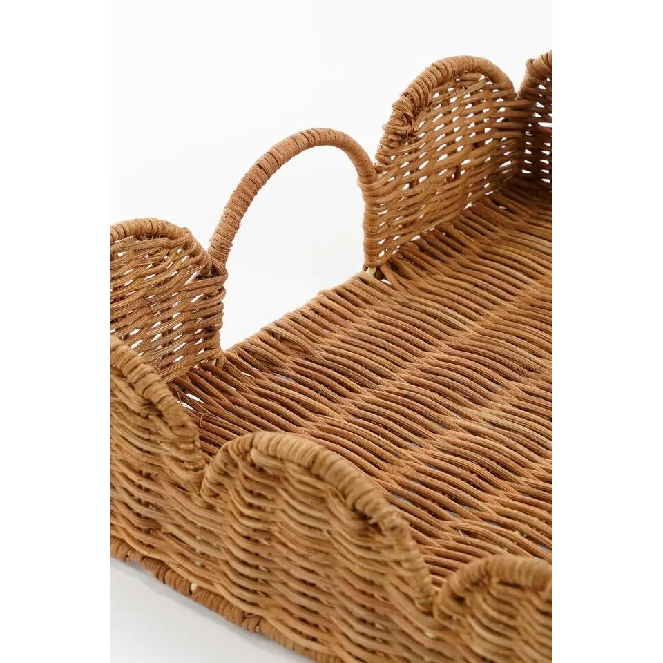 Mica Decorations Eleta Dienblad - Set van 2 - L50 x B35 x H8 cm