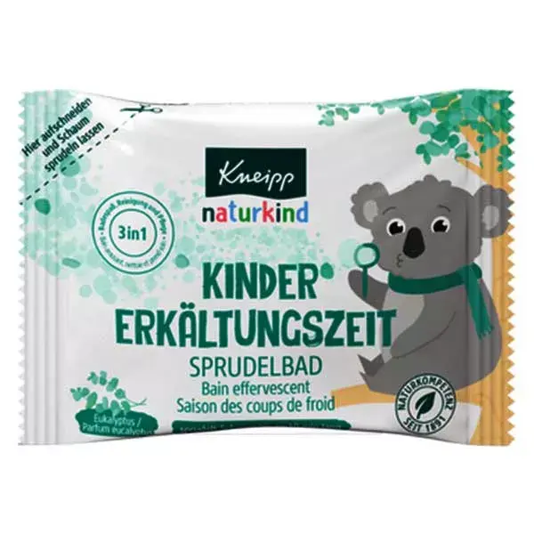 Kneipp Nature Kids Pedras Efervescentes para Banho em Clima Frio - Eucalipto - 80g