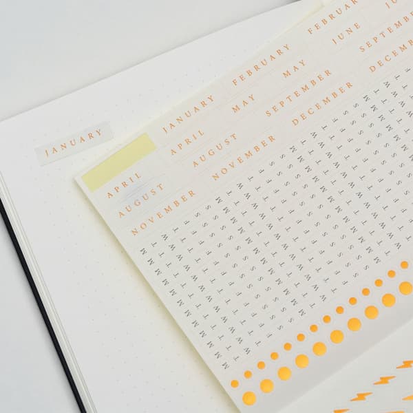 Bullet journal A5 Prikket Svart Leuchtturm1917