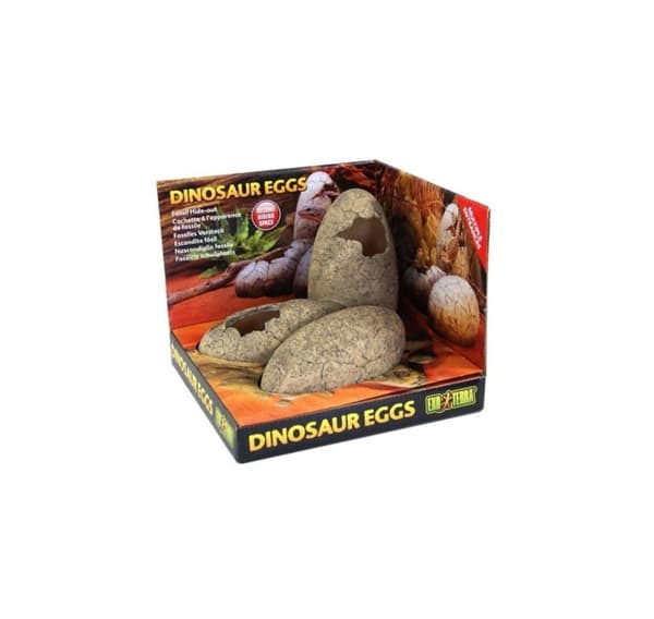 Terrarium dekorasjon dinosaur egg fossil skjule ut