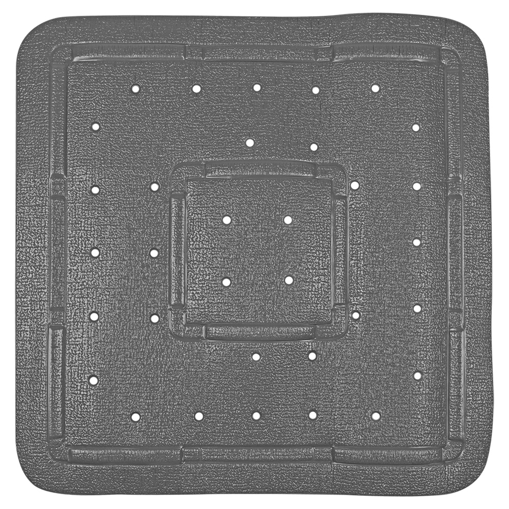Differnz Tutus douche inlegmat 55x55cm antraciet