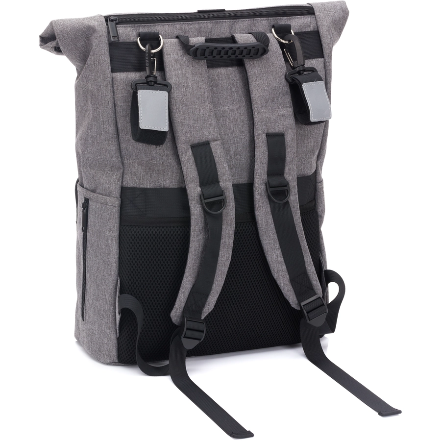fillikid Wickelrucksack Tokio grau melange