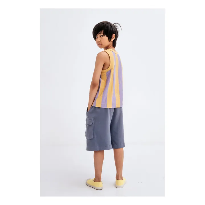 Repose AMS Short Molleton Bio Cargo | Gris anthracite